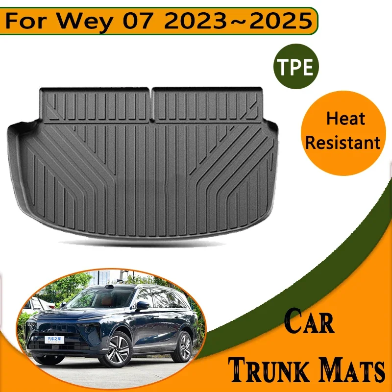 

Car Trunk Cushion for GWM Wey 07 2023~2025 Lanshan Floor Mats Waterproof Carpet Anti-scratch Tray Liner Storage Pad Accessories