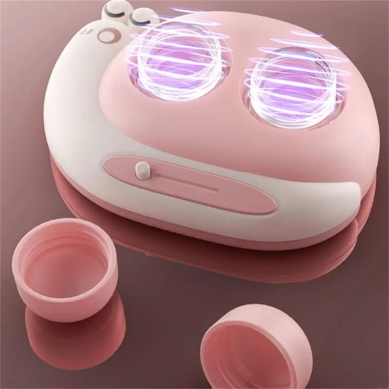 R9CD Ultrasone contactlensreinigingsmachine Contactlensopslag Reinigingscontainer Draagbare wasmachine Contactlensreiniger