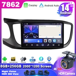 Android 14 For Roewe 360 MG 360 2015-2018 Screen Stereo Navigation Multimedia Monitor Video Player Radio Autoradio Carplay