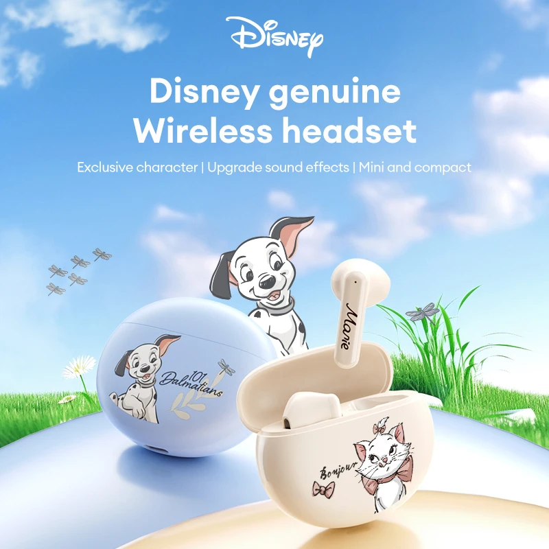 

Choice Disney QS-T19 Wireless Earphones Bluetooth 5.4 12h Long Battery Life Headphones HD Voice High stereo sound Earbuds