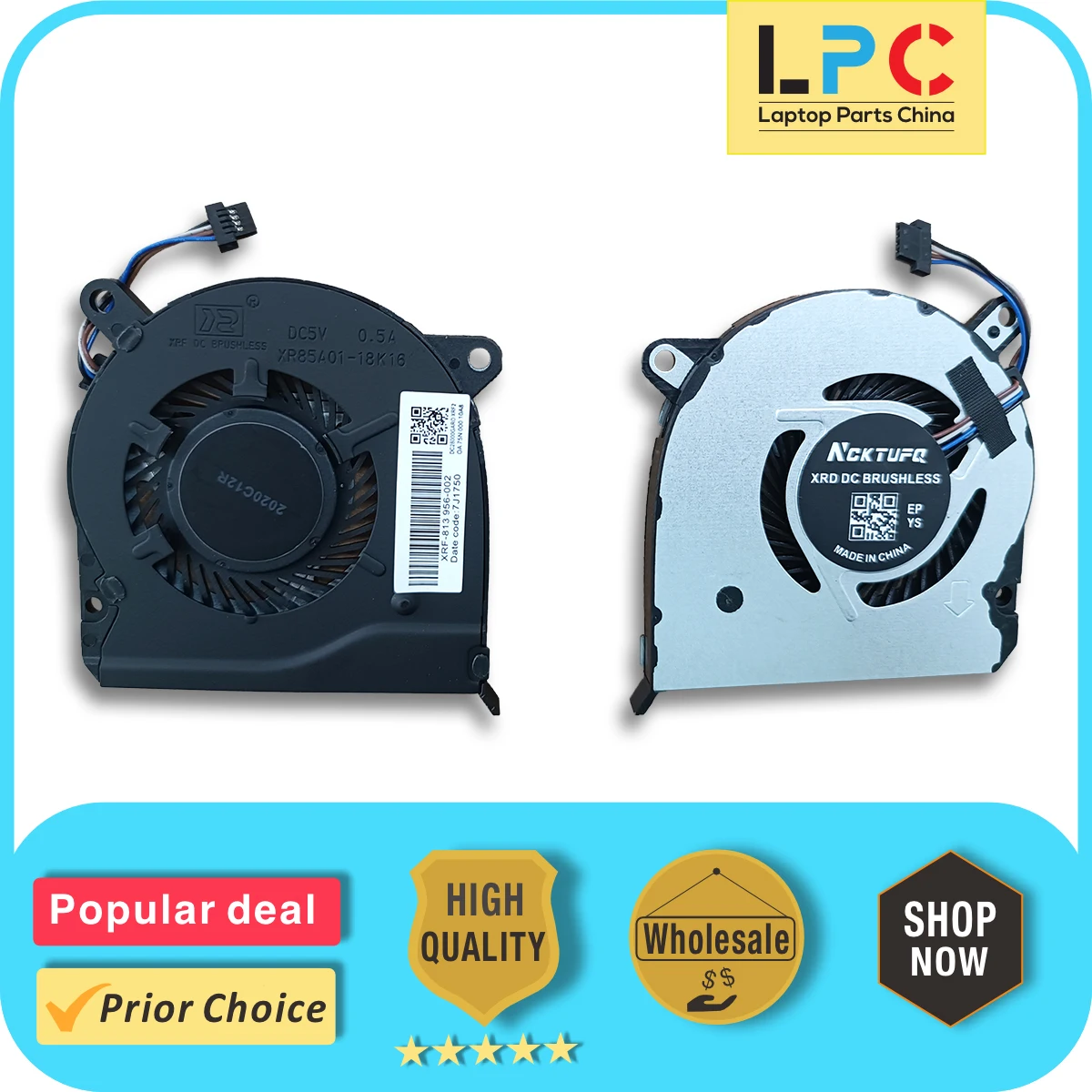 Wentylator chłodzący procesor do serii HP Pavilion 14-CE nowy zamiennik chłodnicy laptopa radiator L26367-001