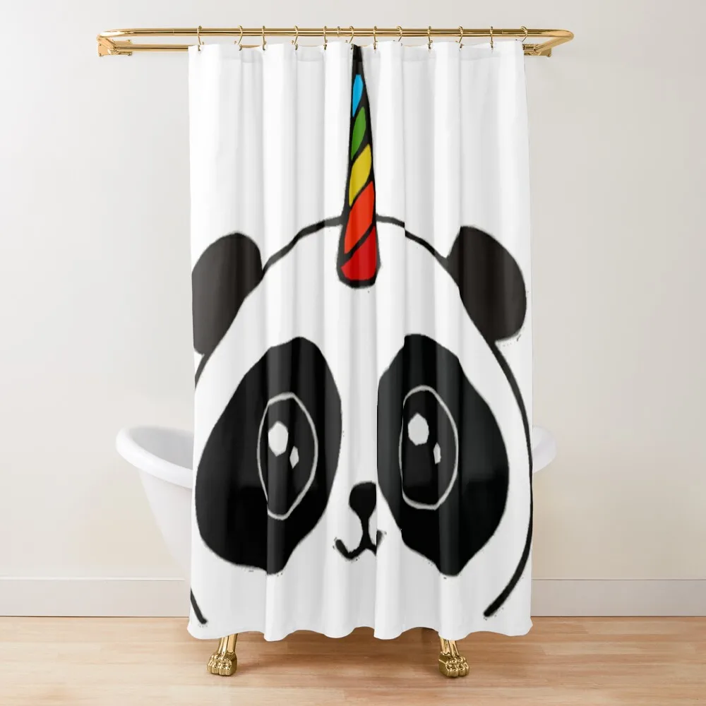 

Pandacorn Shower Curtain Bathroom Accessories For Bathrooms Shower Set Shower Bath Curtain