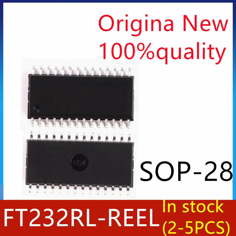 (2-5piece)100% New FT232RL-REEL FT232RL FT232 sop-28 Chipset