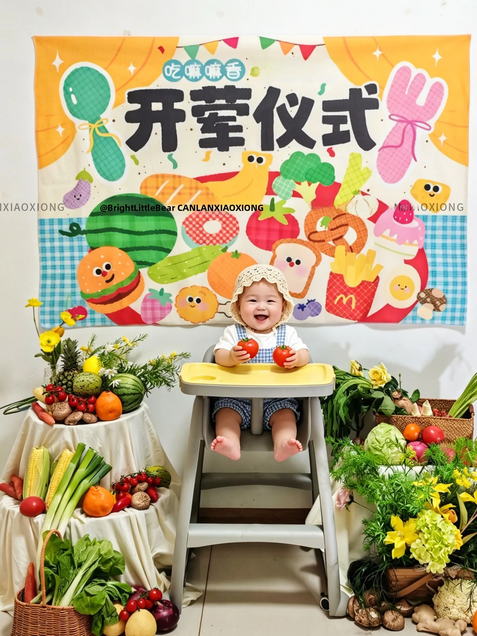 atrezos-originales-para-fotografia-de-bebes-tela-colgante-con-letras-y-diseno-de-comida-fondo-de-tela-para-sesiones-de-foto