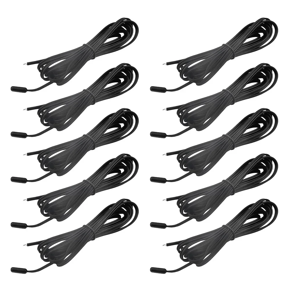 

3PCS NTC Temperature Sensor 10K NTC B3435 Waterproof Probe Thermistor Accuracy Temperature Sensor Probe 1M 2M