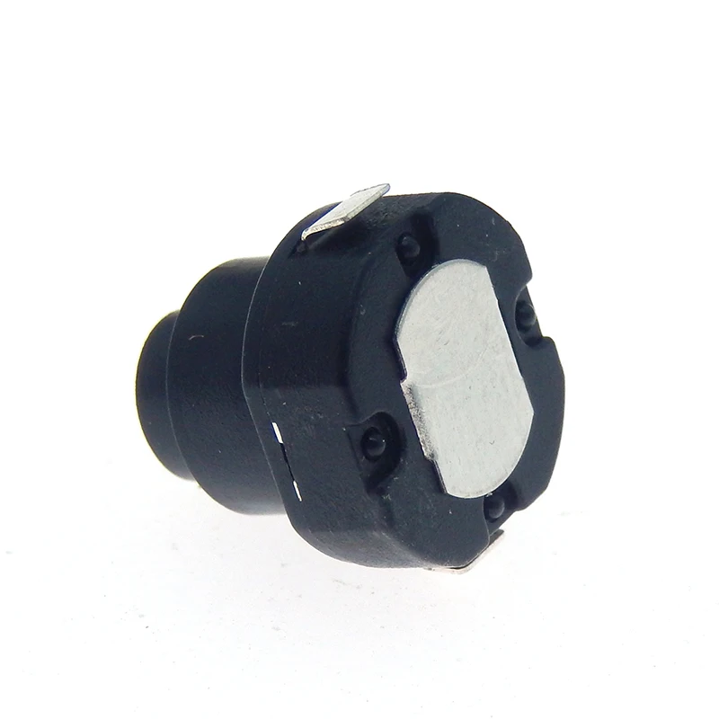 10PCS 1010X Small Circular Flashlight Switch Power Supply Button Switch KAN-10A Self-Locking Button Push Button Switch ON-OFF