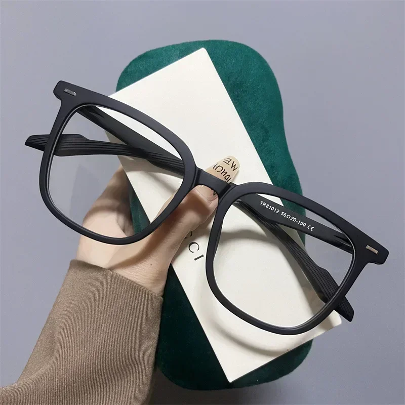 Luxury Blue Light Blocking Myopia Glasses Women Men's Minus Diopter Eyewear Fashion Near-sighted Glasses Prescription Eyeglasses image 3