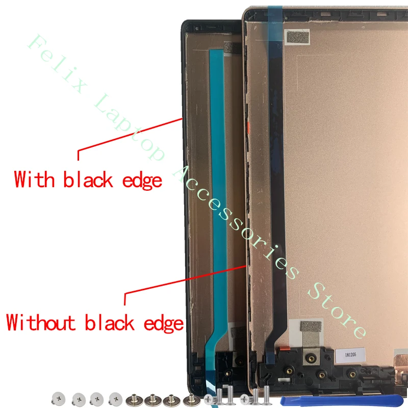 Imagem -02 - Tampa Superior do Lcd do Portátil para o Ideapad 530s do Lenovo 530s14 530s-14ikb 81eu 5cb0r20137 Am171000420 Novo