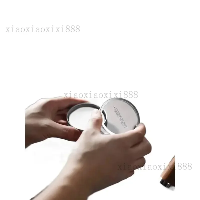 mhw3 ボンバー イタリアン コーヒー マシン ハンドル、ラウンド パウダー ボウル、フィルター ペーパー、モカ ポット 51/53/58mm、ブラシに適しています。