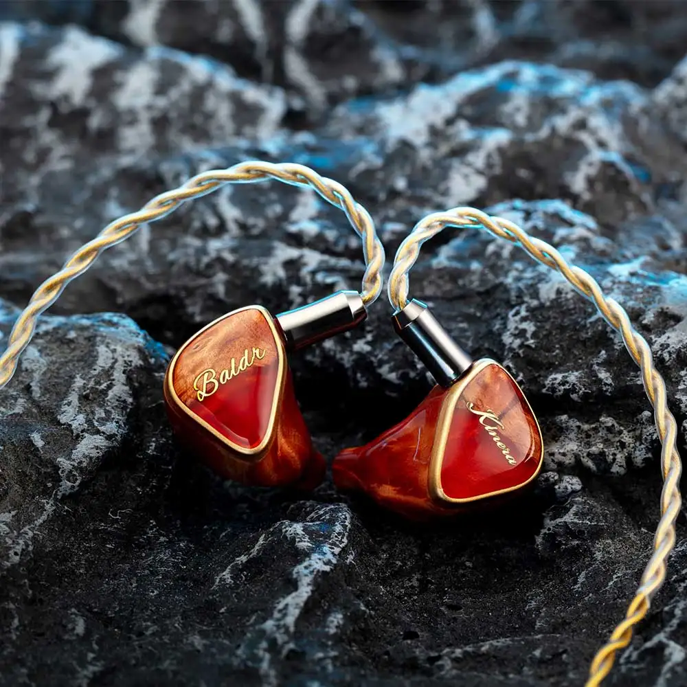 New Kinera Baldr 2.0 Headphones 4EST+2BA+1DD Monitor In Ear Earphones IEMs 0.78 2pin Cable Earbuds Hifi Music Headset Accessorie view 3