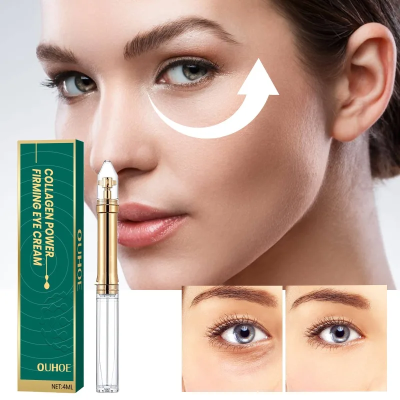 Collagen Anti Wrinkle Eye Cream Anti Aging Eye Bags Lifting Firming Remove Dark Circles Whiten Moisturizing Brighten Skin Care