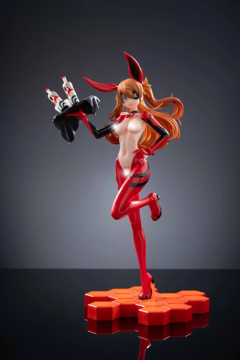 Resin Figure Kit 1/7 Bunny Girl Asuka Unpainted Garage Resin Kit Model GK