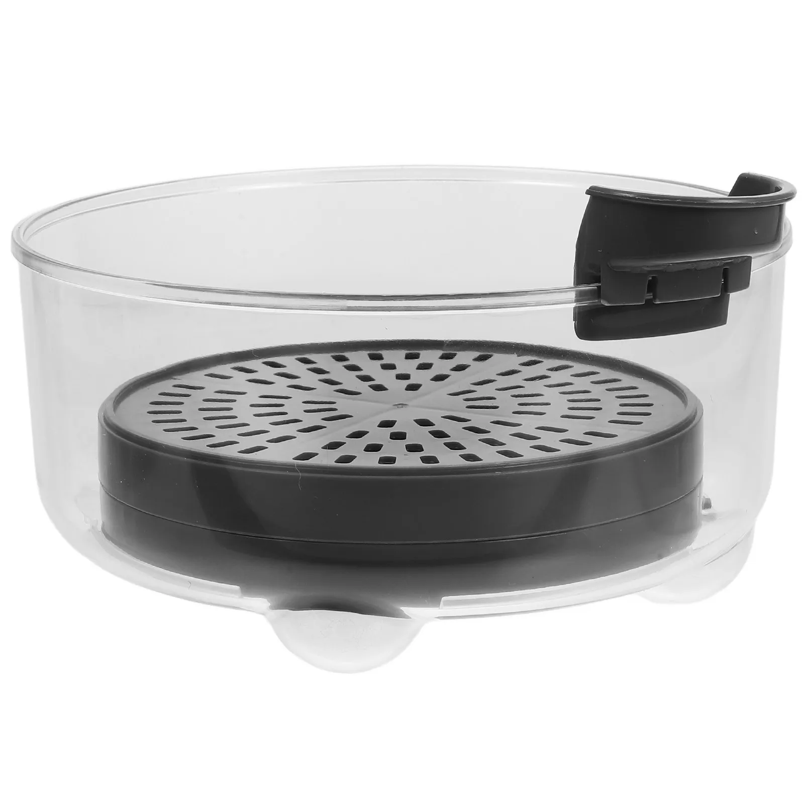 Clear Deep Plastic Planter Saucer Tray for Plants Heavy Duty Water Catcher Elevated Pot Base Self Watering Tray for Rosemary