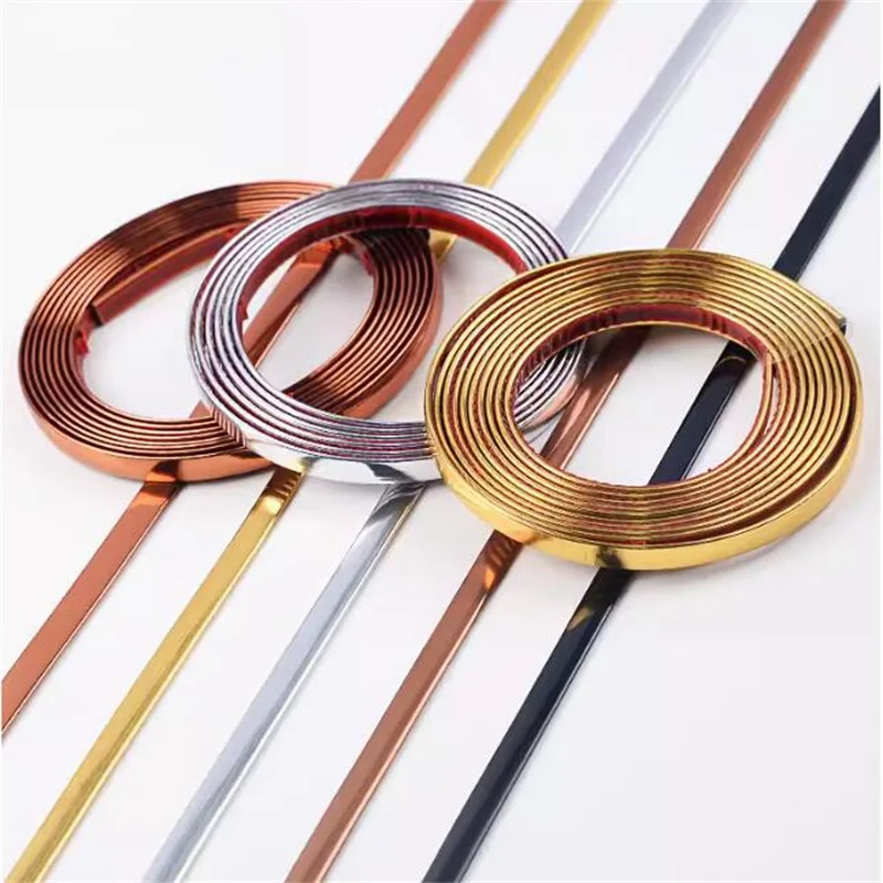 

beauty seam strip seam strip edge pressing strip background wall strip self-adhesive bright gold strip border decoration line