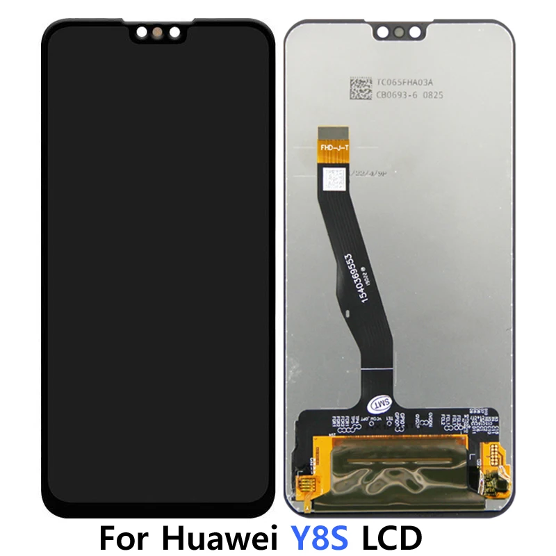 

6.5'' Tested LCD Display For Huawei Y8S LCD For Huawei Y8S JKM-LX1 JKM-LX2 Display Touch Screen With Frame Digitizer Assembly