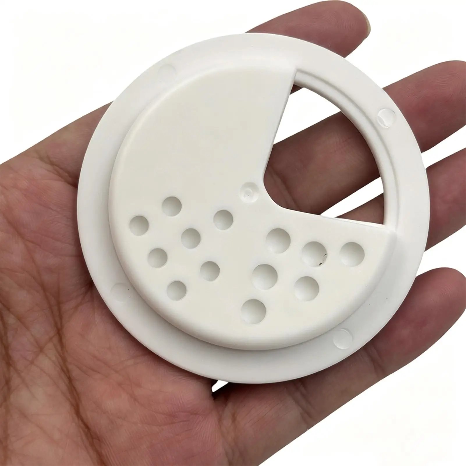 Jar Lids 2 Pieces Adjustable Shaker Seasoning Dispenser Top Cover Canning Lids Wide Mouth for Home Kitchen Apartment Meal Prep