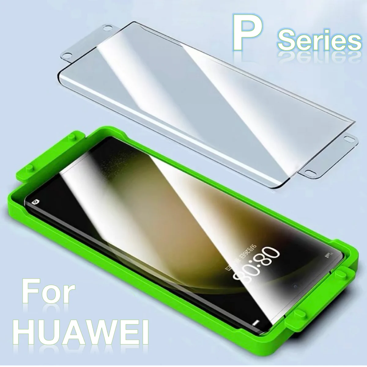 For HUAWEI P60 Pro ATR P50 HUAWEI P40 Pro Plus P30 Screen Protector Glass Explosion-proof  Protective with Install Kit