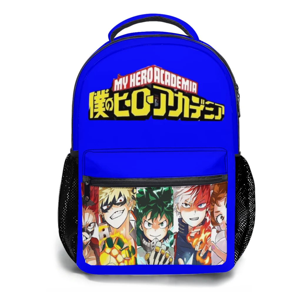 Mochila escolar de Anime My Hero Academia para niños, mochila de gran capacidad para estudiantes, mochila para estudiantes de secundaria de dibujos animados