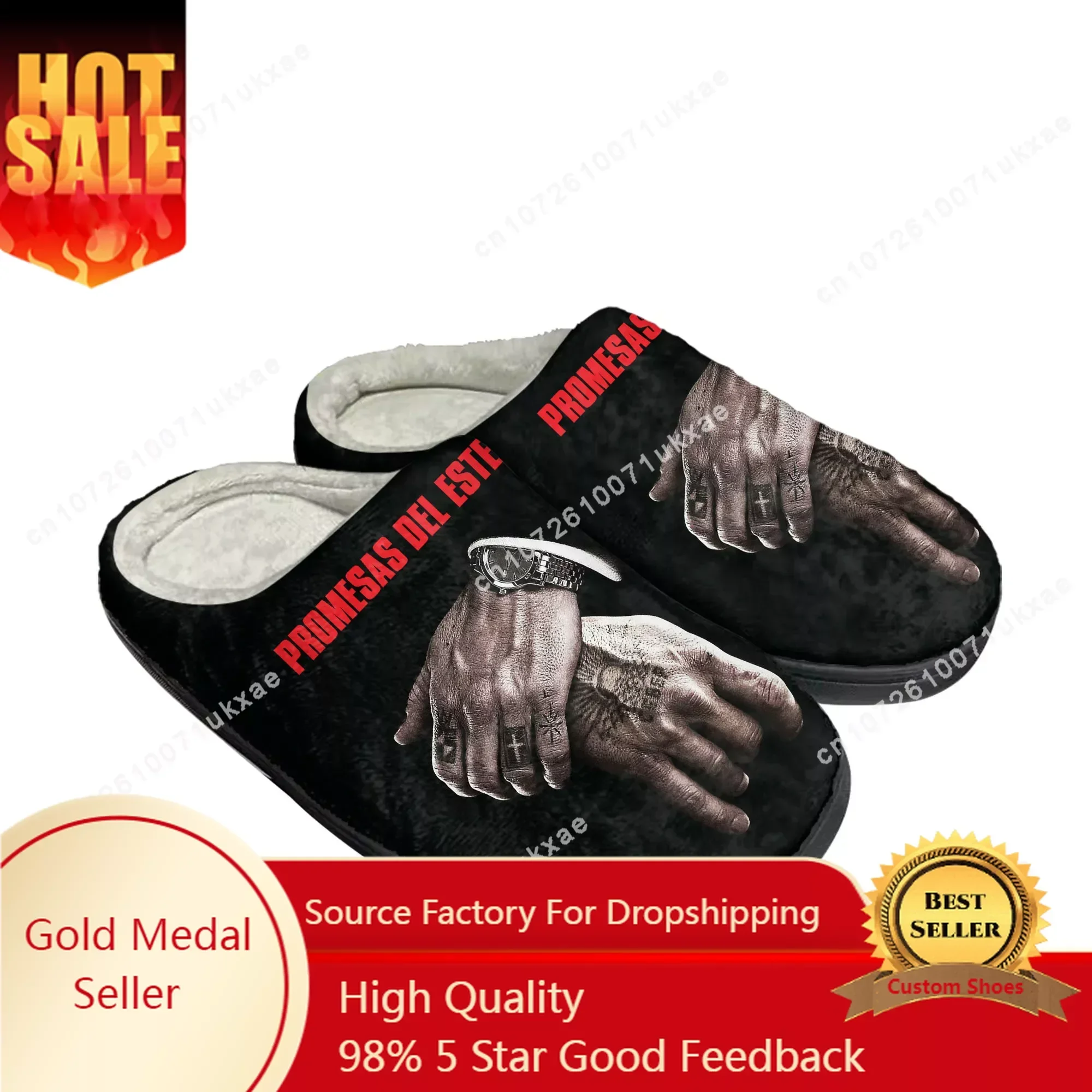 Eastern Promises Home Cotton Slippers Men Women Viggo Mortensen Plush Bedroom Casual Keep Warm Shoes Thermal Slipper Custom Shoe