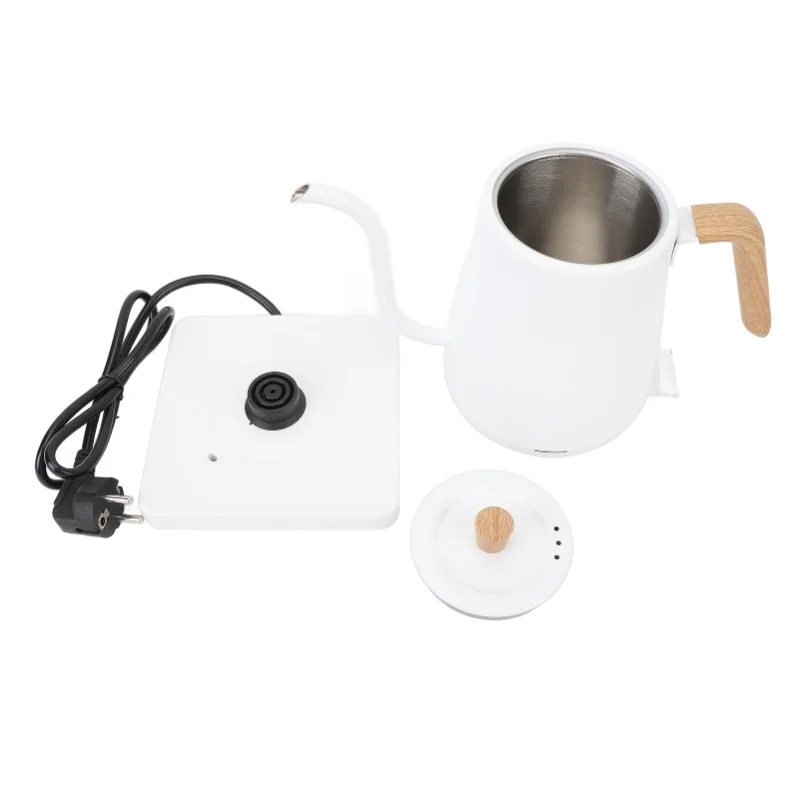 Gooseneck Electric Kettle Stainless Steel Kettles Ergonomic Handle Avoid Scalding Pour Over Kettle For Coffee Tea 110V/220V