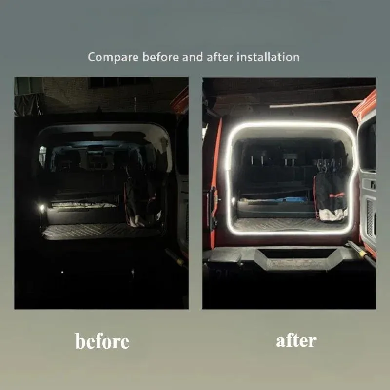 Car Trunk Atmosphere Light Automatic Sensor Light Fit for Haval H9 F7 Menglong/Raptor Lighting Welcome Light Interior