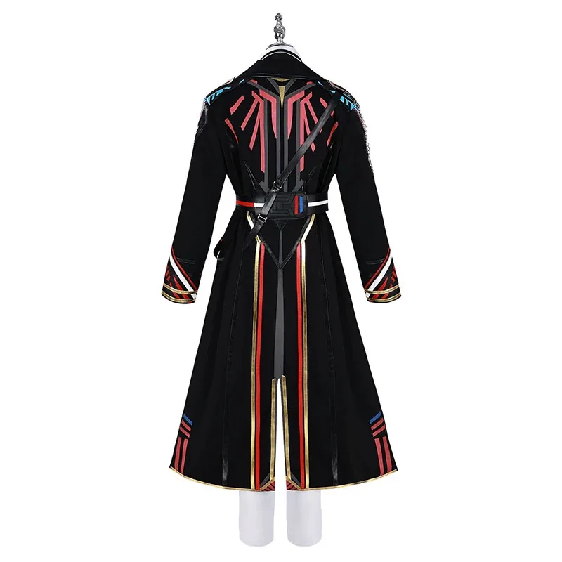 

Костюм для косплея аниме Love and Deepspace Caleb Executive Officer Colonel, униформа, шляпа, парик, костюм для вечеринки, костюмы для ролевых игр Fo