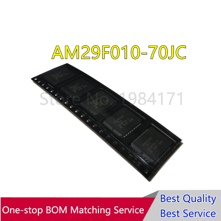 5Pcs AM29F010B-70JC AM29F010B 29F010 PLCC32 In StocK 1 Megabit (128 K x 8-bit) CMOS 5.0 Volt-only Uniform Sector Flash Memory IC