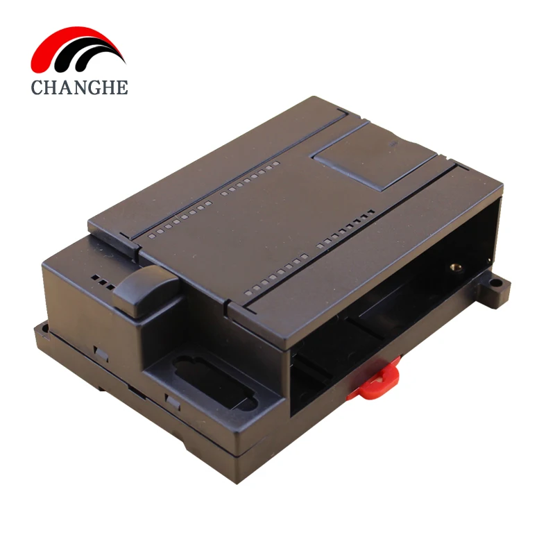 Industriële Controle Doos Plastic Geleiderail Junction Box Instrument Behuizing Plc Controller Behuizing Instrument Behuizing 120x80x43mm