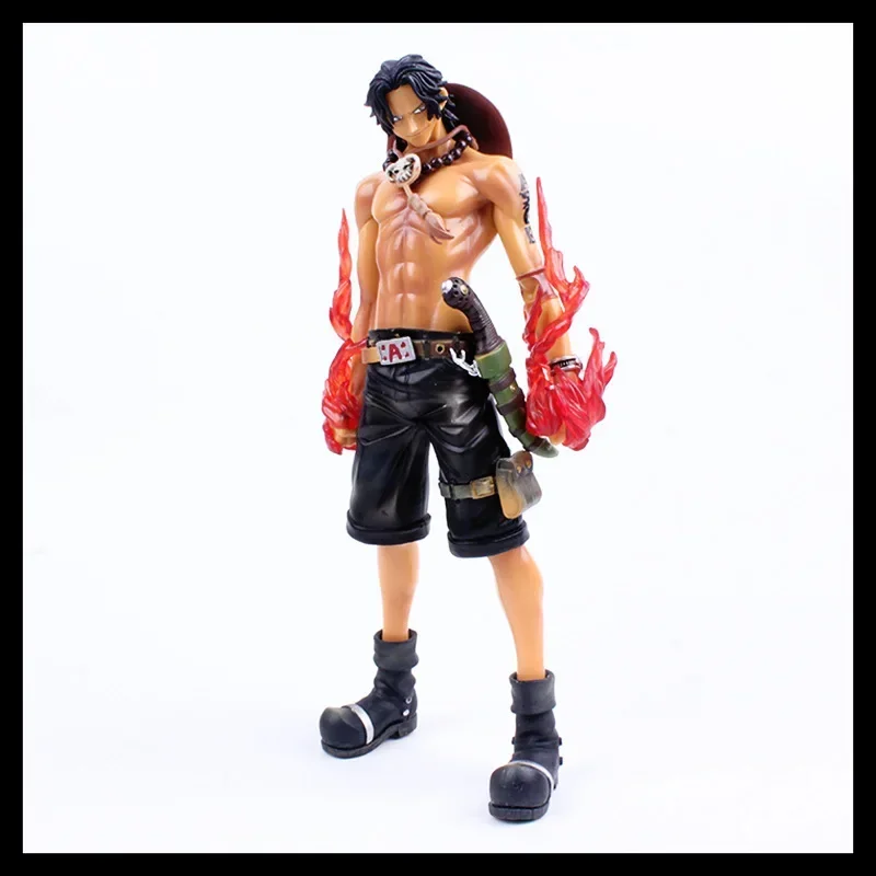 26cm jednoczęściowy GK Portgas D as figurki Anime zabawki figurki kolekcjonerskie Model Luffy Brother Figma ozdoby prezenty dla dzieci