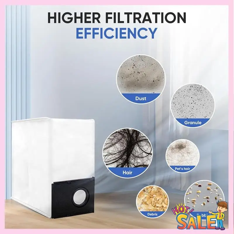 Eureka J15 Pro 울트라 로봇 진공 청소기 부품 용 A88X 진공 청소기 먼지 교체 가방