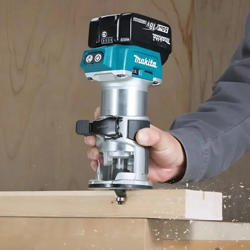 

Makita DRT52 wireless woodworking edge trimmer, 18V multi-function electric woodworking milling and edge trimming machine