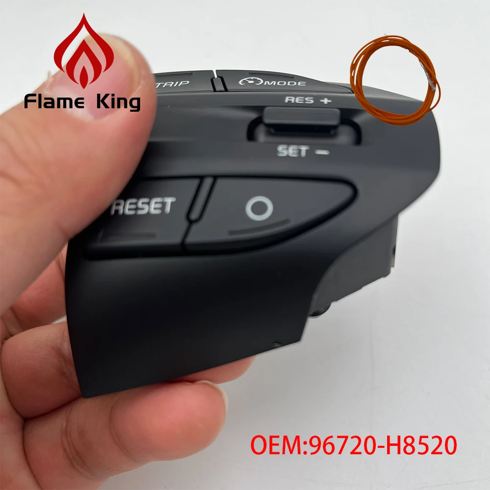 Flame king FOR kia 2018-2023 RIO XLINE MORNNG steering wheel switch cruise control switch OEM 96720-H8520 96720H8520