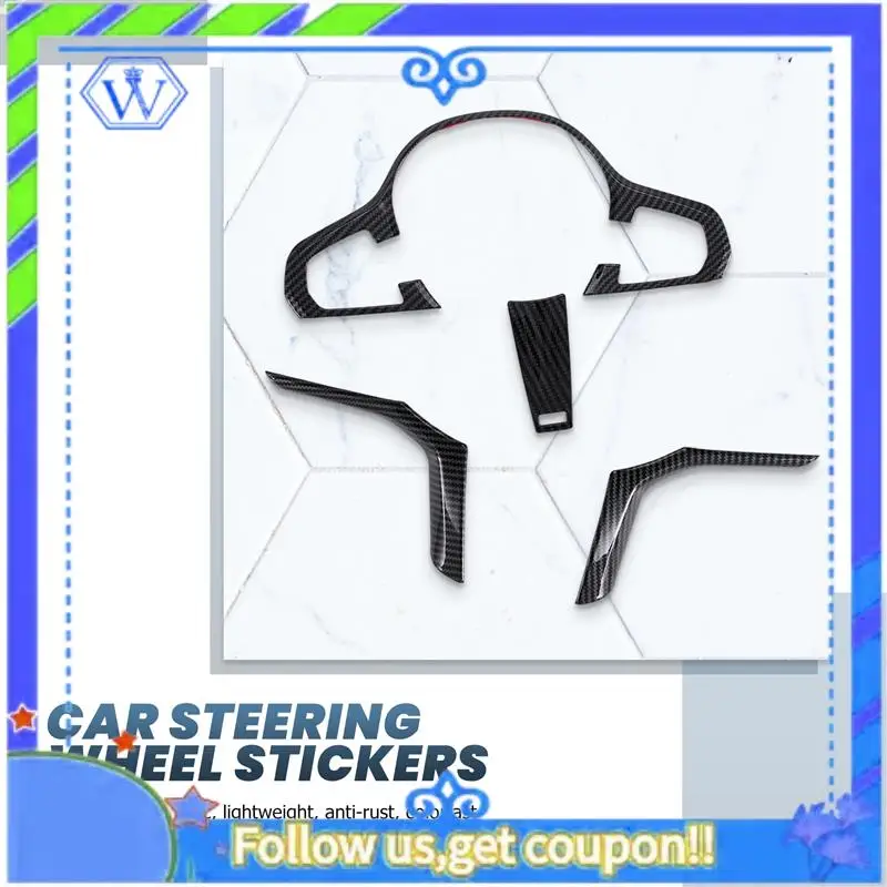 M46K-عجلة توجيه سيارة يغطي ملصقات الكسوة الديكور ل-BMW G30 X3 G01 X4 G02 X5 G05 X6 G06 2018-2020