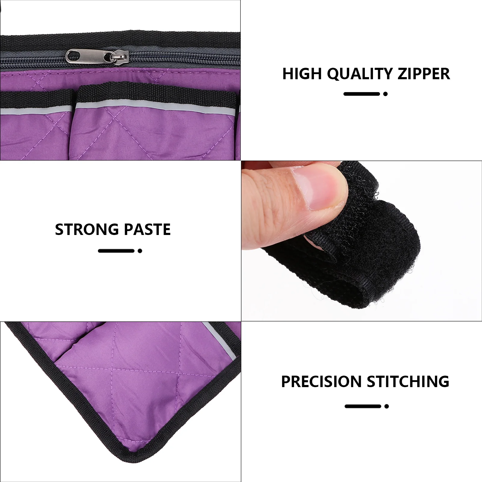 

Wheelchair Storage Bag Durable Arm Rest Pouch For Walker Scooter Portable Organizer Side Container Carry Tote