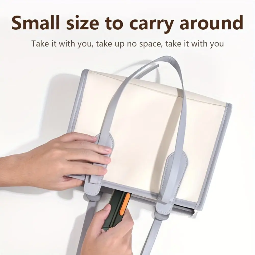 Mini Automatic Pop-Up Dental Floss Box Automatic Pop-Up Dustproof Dental Floss Pick Dispenser with 10Pcs Dental Floss