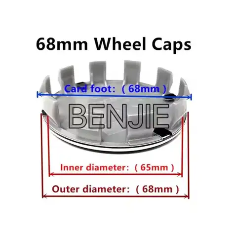 Wheel Center Cap 68mm For BMW 3 Series 5 Series X1 X5 X6 Blue White Logo Hub Cap 36136783536
