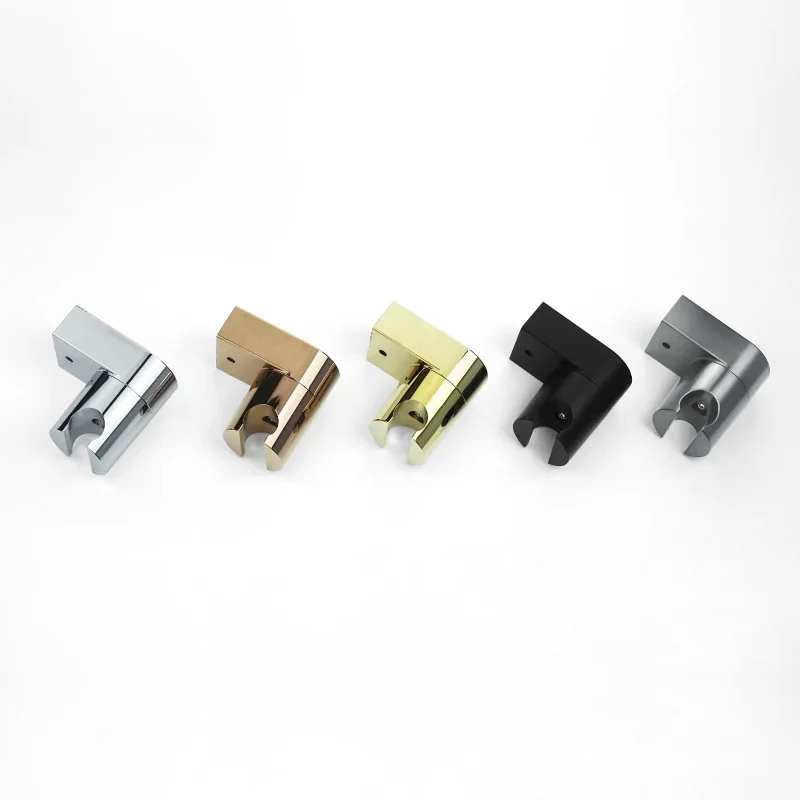 

ABS Shower Head Bracket Fixed Adjustable Wall Mounted Shower Bracket Golden Shower Handheld Bracket Bathroom Accessories