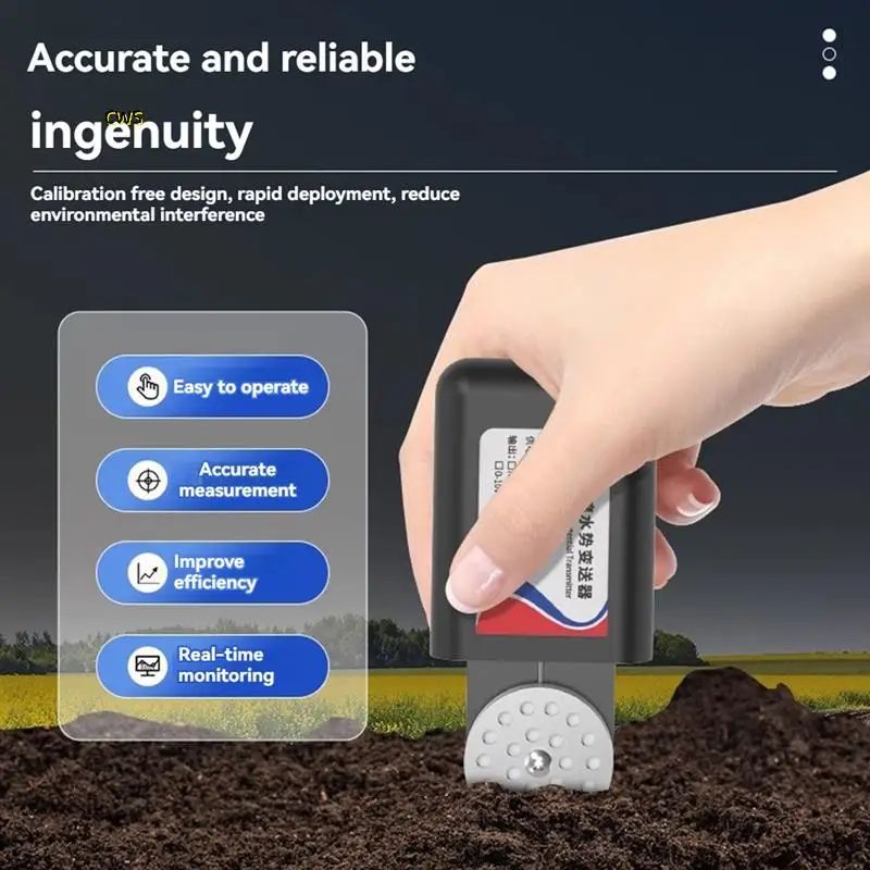 RS485 جهاز إرسال رطوبة التربة مستشعر إمكانية لمياه التربة لتحديد البيئة المائية الزراعة الذكية