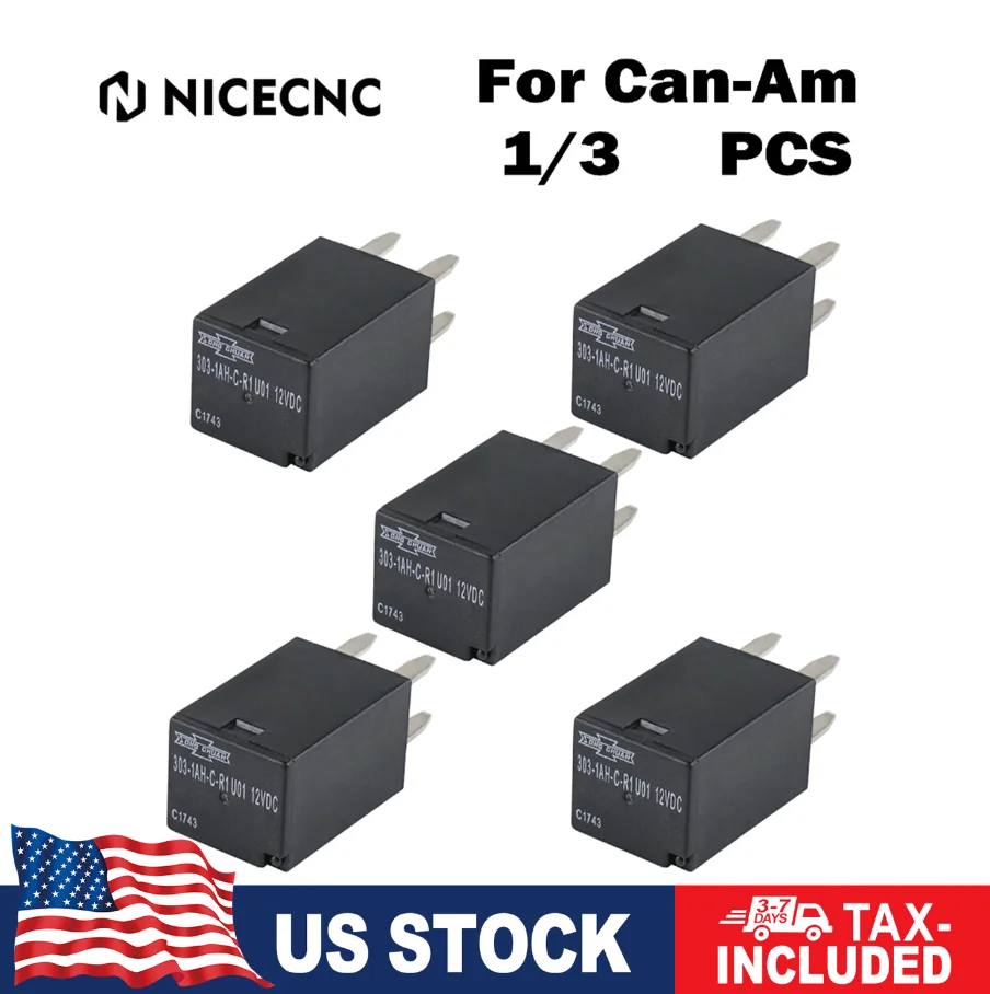 

12V Electrical Relay UTV For Can-Am Maverick Outlander Renegade Commander for Can-am Commander 800 1000 2011-2017 #710001778