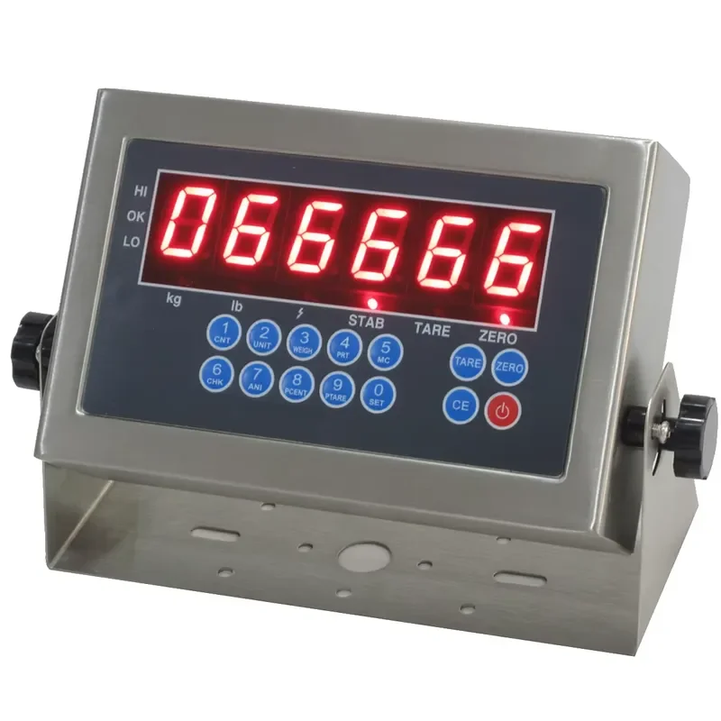 LCD Indicator Electric High Standard Industrial Weighing Platform Scale Indicator