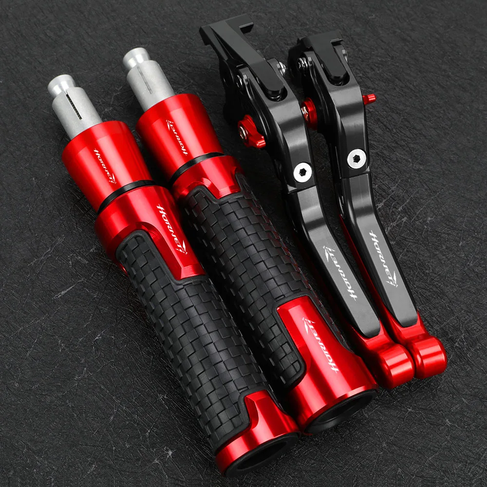 

Motorcycle Brake Clutch Levers Handlebar Grips Hand Bar End FOR Honda CB600F Hornet 1998-2006 2005 2004 2003 2002 CB 600F hornet