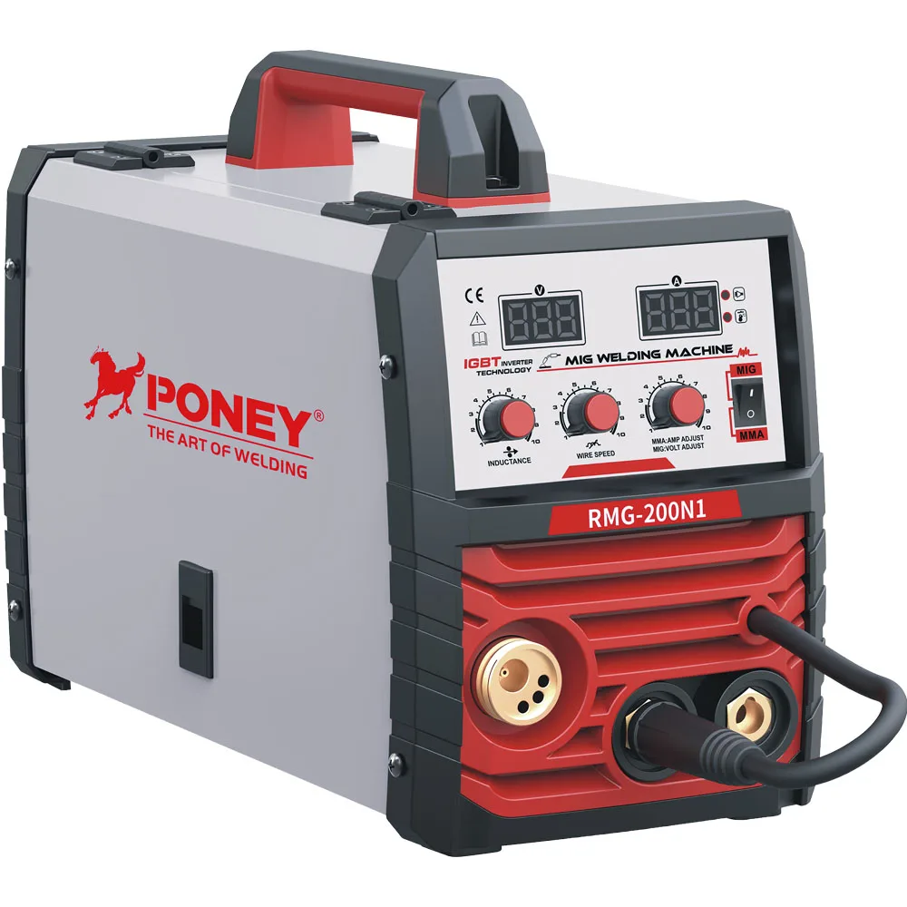 MIG160 E Multi-process MIG MAG FLUX MMA  Gas Gasless IGBT Analogy   5KG Wire Feeder  MIG Welding Machine