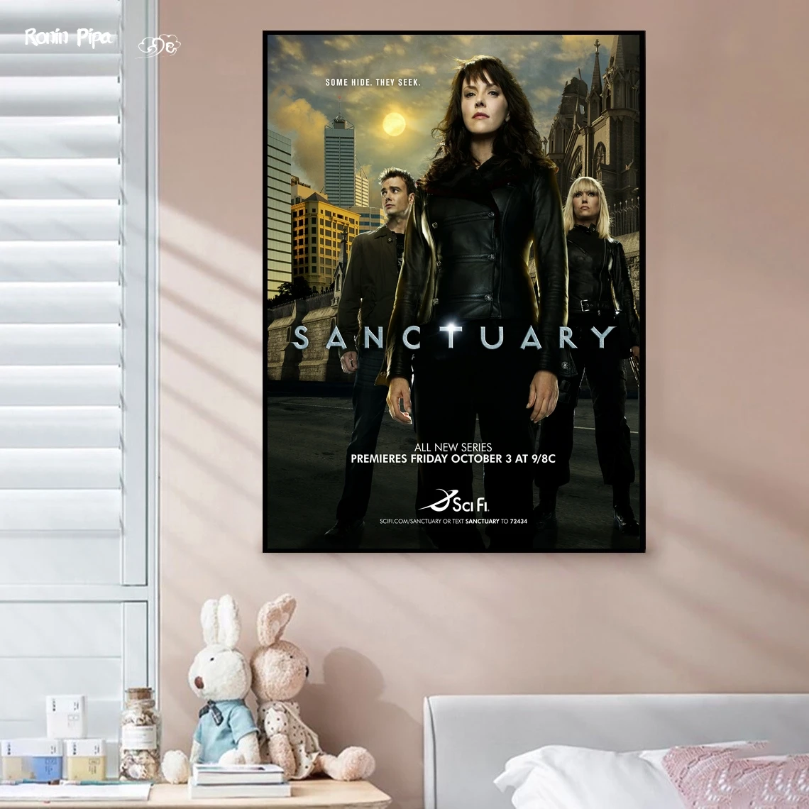 Sanctuary Classic Movie Poster Art Print Canvas Painting Wall Pictures Living Room Home Decor (No Frame)