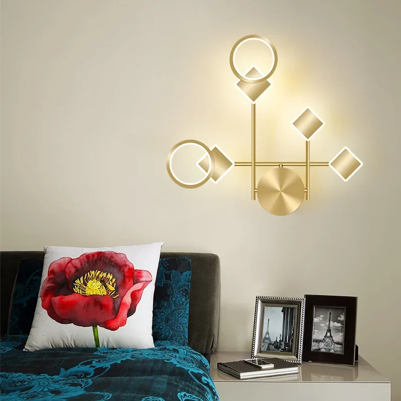 Moderne Led Wandlamp Nachtkastje Voor Woonkamer Slaapkamer Achtergrond Gangpad Trap Patio Home Decor Verlichtingsarmatuur