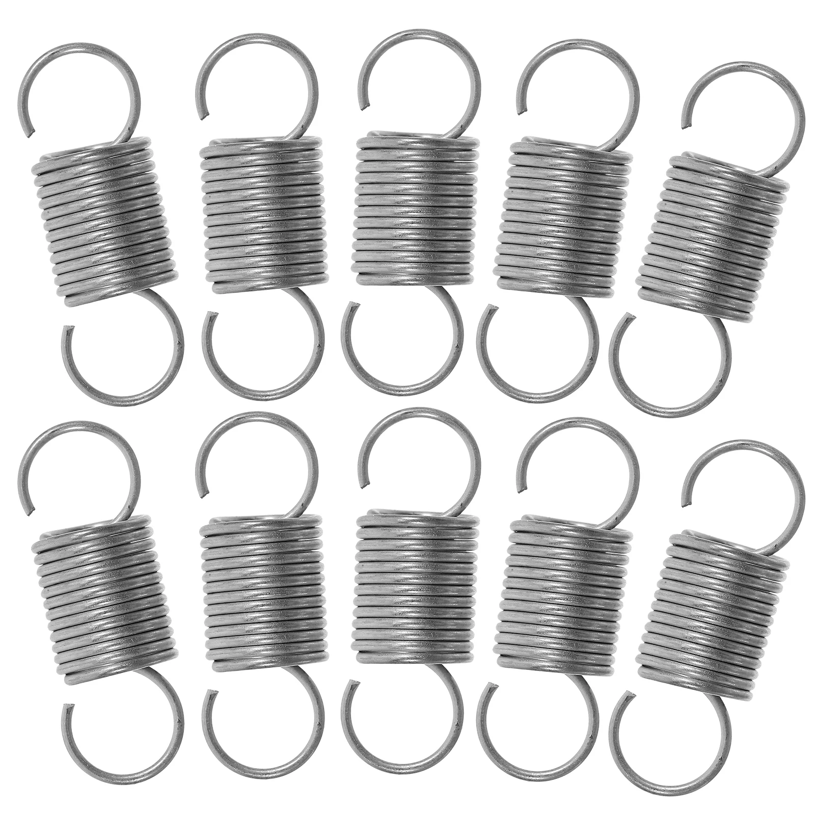 10 Pcs Tension Spring Stainless Steel Replacement Car Repair Small Springs for Crafts Extension