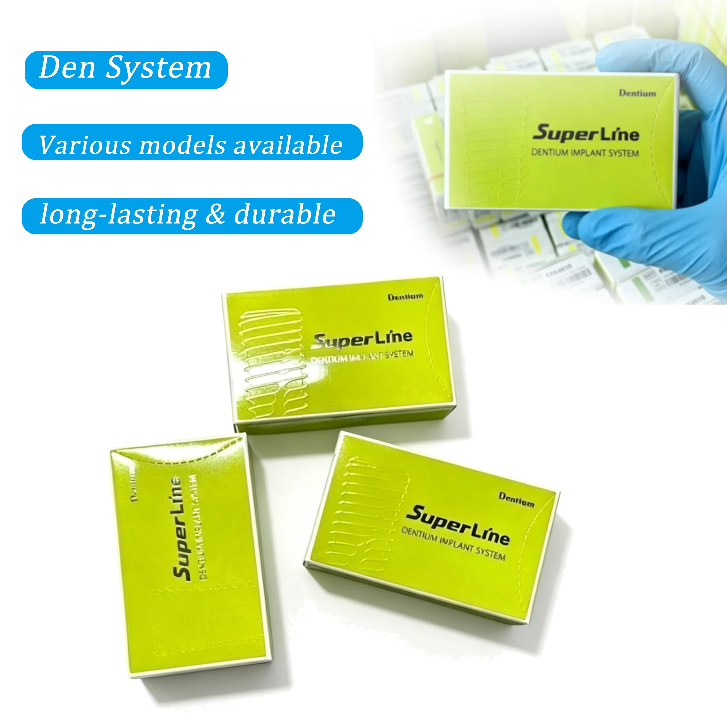 

SuperLine FXS Series Dental Implant Screw Tool Accessories, Micro Mini Components Set for Dental Laboratory