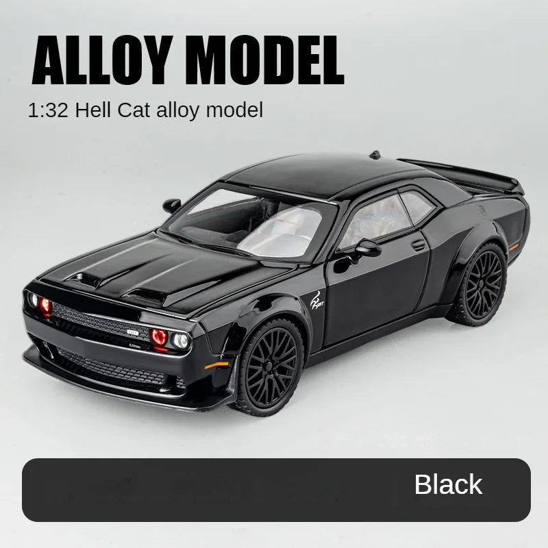 

Игрушечный автомобиль 1:32, автомобили Hellcat, металлическая модель All0y, Детская модель автомобиля T0y, металлические игрушки, автомобили для мальчиков, детские подарки, Hot Wheels