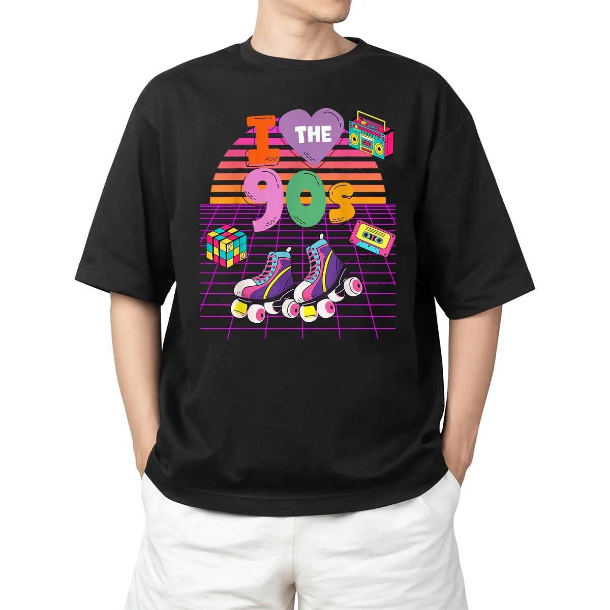 

Футболка для взрослых S-4XL на тему учителя «Я люблю девяностям 90-х»