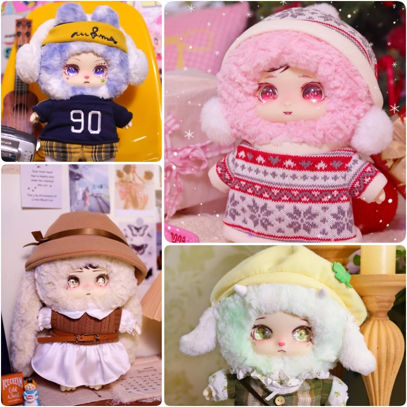 

LOKIKI Rocky Reproduction Time 400% Series Blind Box Kawaii Anime Doll Mystery Box Collectible Plush Doll Surprise Bag Toy Gift