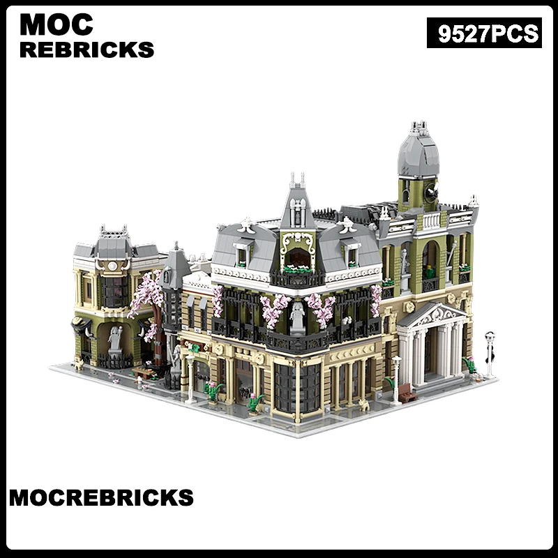 

Natural History Museum Alternative Building Blocks Old Town Square Model Originality DIY Bricks Downtown Skyline Toy Xmas Gifts